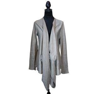 Talbots Gray Textured Knit Sweater